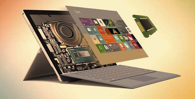 Bộ xử lý 4 lõi của Surface Pro 6