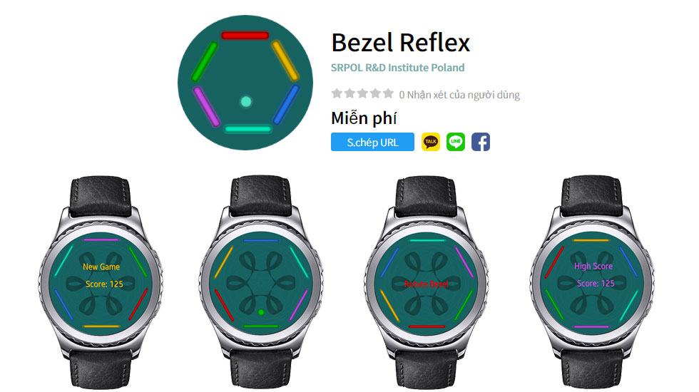 App Galaxy Watch – Bezel Reflex