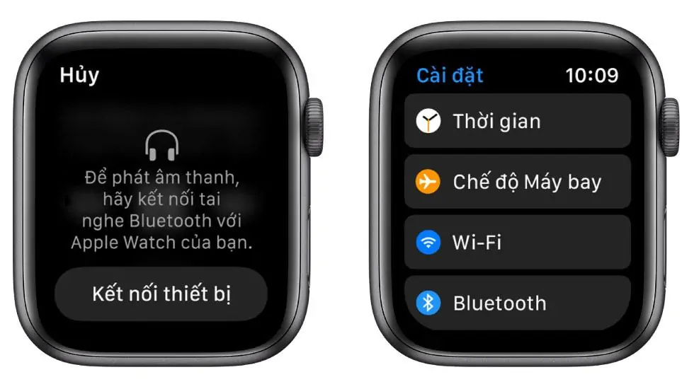 Tính năng kết nối Bluetooth với iPhone của Apple Watch