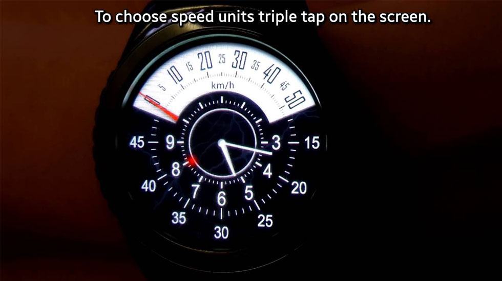 Speedometer For Gear