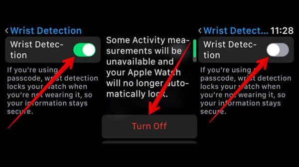 turn off gps on apple watch