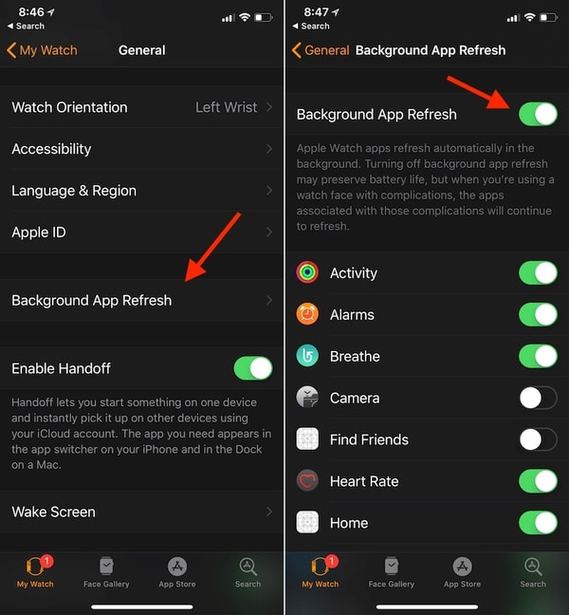 7 tip tăng tuổi thọ pin cho Apple Watch.