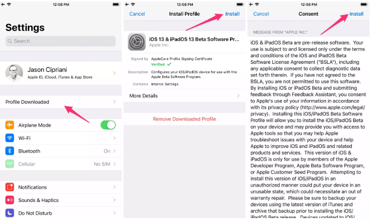 Cập nhật iOS 13, iPadOS, MacOS Catalina có sẵn để thử nghiệm beta 10