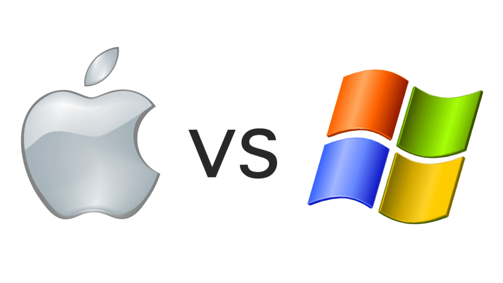 windows vs mac gui