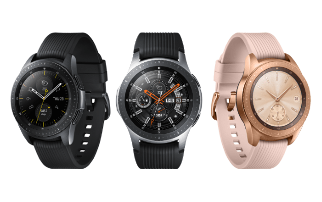 Samsung Galaxy Watch với thiết kế mạnh mẽ, ấn tượng.