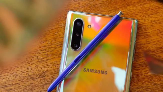 Samsung Galaxy Note 10 (Hình ảnh: Future)