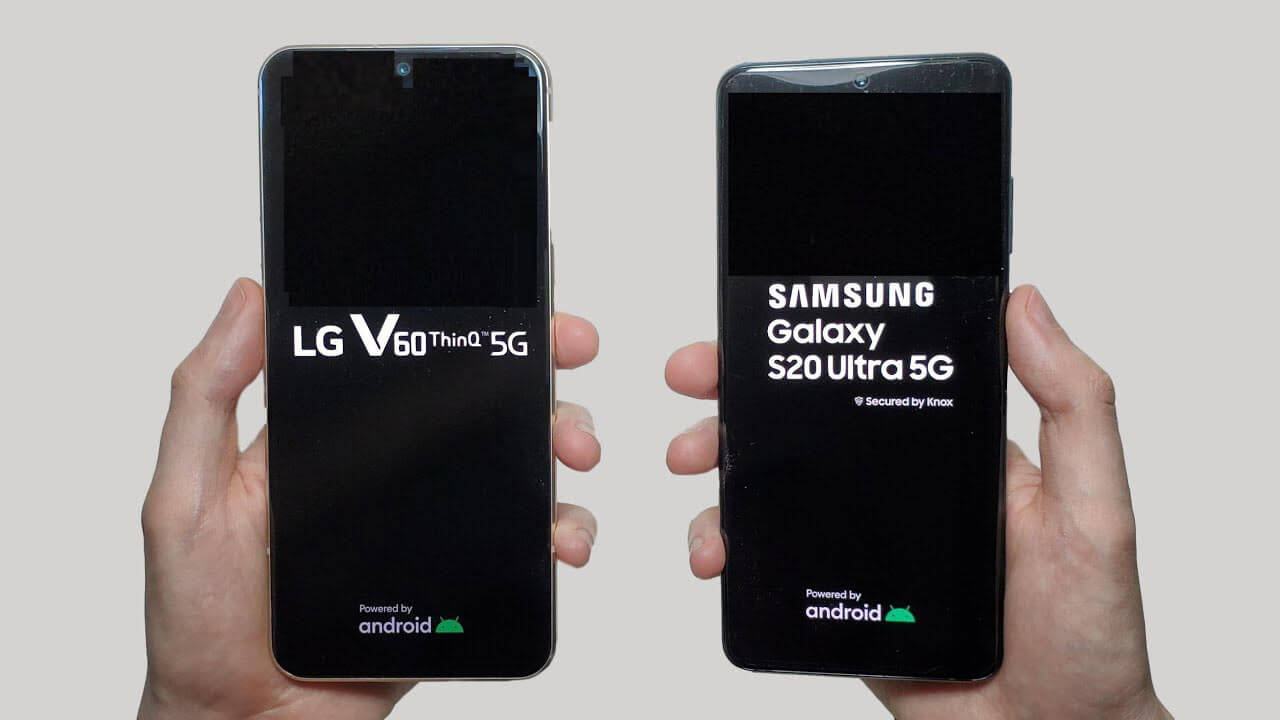 So sánh và đánh giá LG V60 ThinQ và Samsung Galaxy S20 Ultra 3