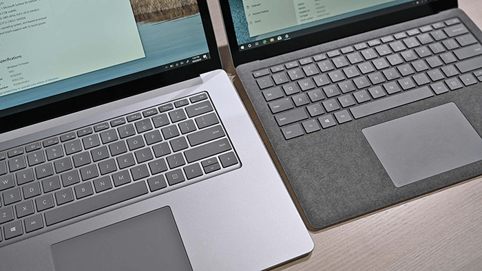 So sánh Surface Laptop 3 và Macbook Air 2020: Liệu ai sẽ thắng (P2) 1 Surface laptop 3 và Macbook Air 2020: Trải nghiệm bàn phím tuyệt vời
