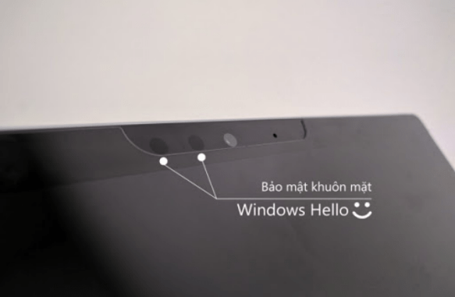 Surface Laptop 3 và Macbook Air 2020: Bảo mật khuôn mặt Windows Hello