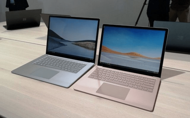 Các dòng Surface 2020: Laptop Surface Laptop 3 13,5 inch và 15 inch