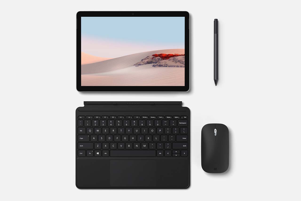 Surface Go 2 và iPad: Bàn phím và bút stylus