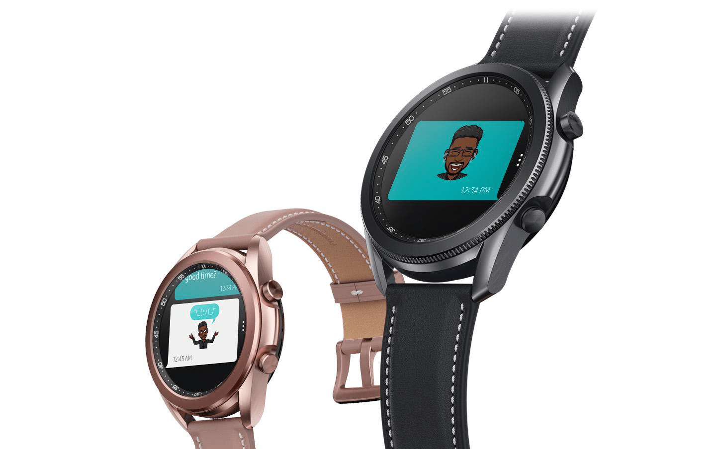 Tạo Emoji cá nhân trên Galaxy Watch 3.