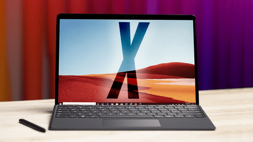 Surface Pro X với thiết kế 2 in 1 dễ dàng tháo rời bàn phím ra khỏi màn hình