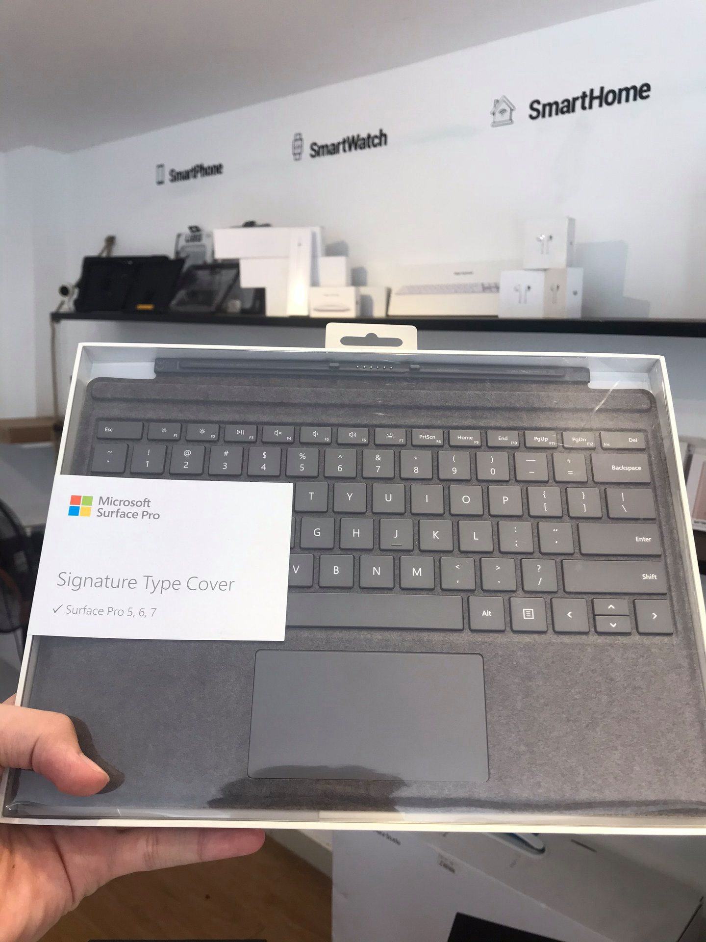 Bàn phím Type Cover Surface Pro Chính Hãng 5