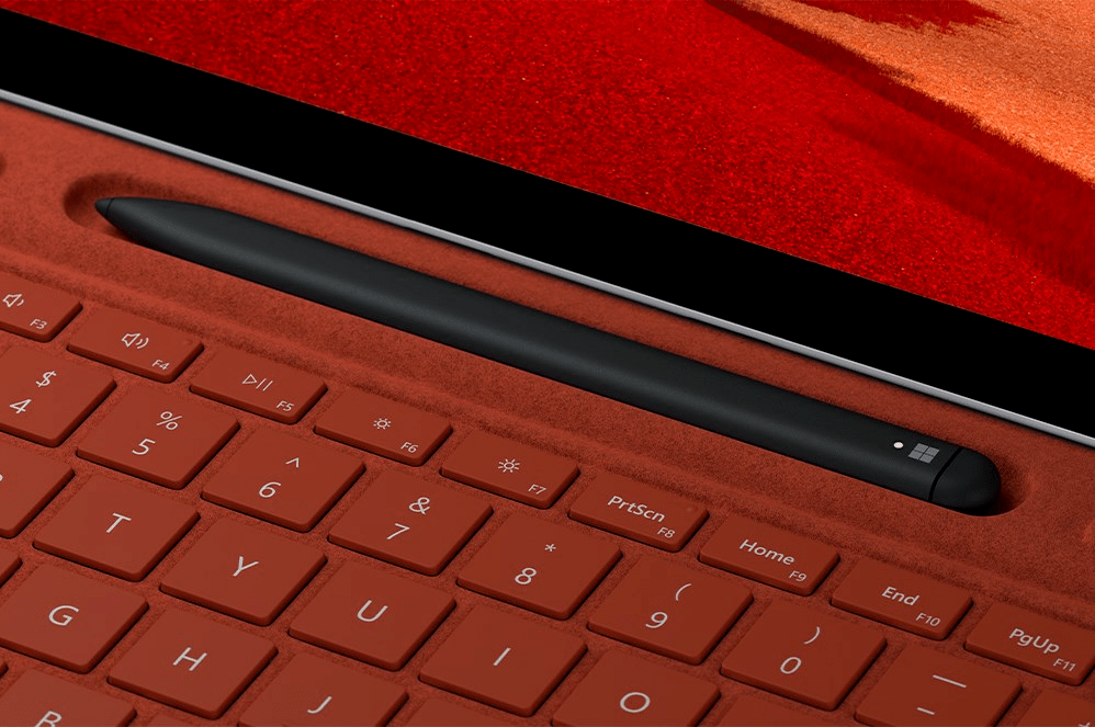 Surface Pro X Signature Keyboard with Slim Pen Bundle 23