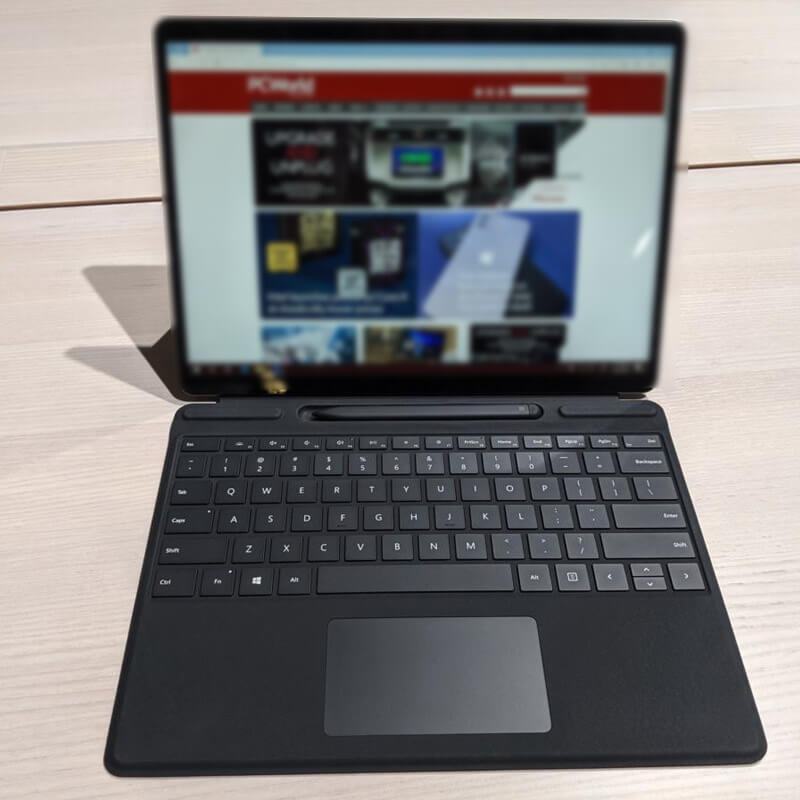 Surface Pro X Signature Keyboard with Slim Pen Bundle 19
