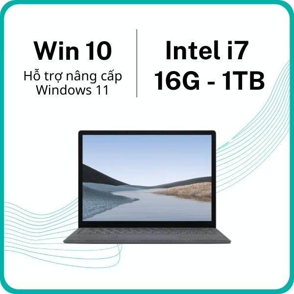 Surface Laptop 3 I7 16GB 1TB 13.5Inch Chính Hãng 1