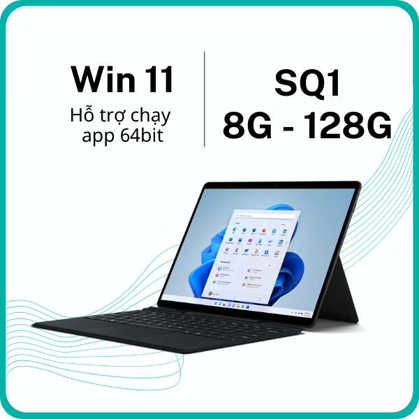 Surface Pro X SQ1 8GB 128GB Chính Hãng - Bản LTE 1