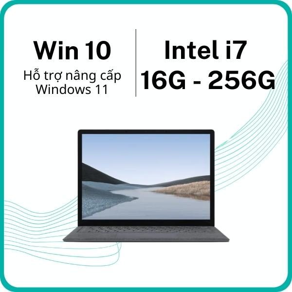 Surface Laptop 3 I7 16GB 256GB 13.5 Inch Chính hãng 1