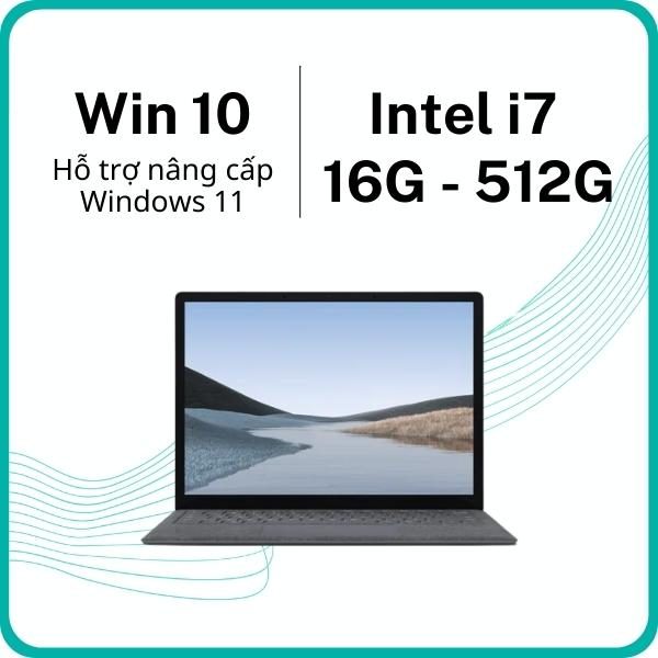 Surface Laptop 3 I7 16GB 512GB 13.5Inch Chính Hãng 1