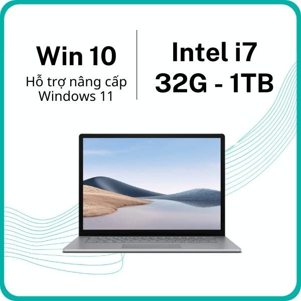 Surface Laptop 4 I7 32GB 1TB 15inch Chính Hãng 1