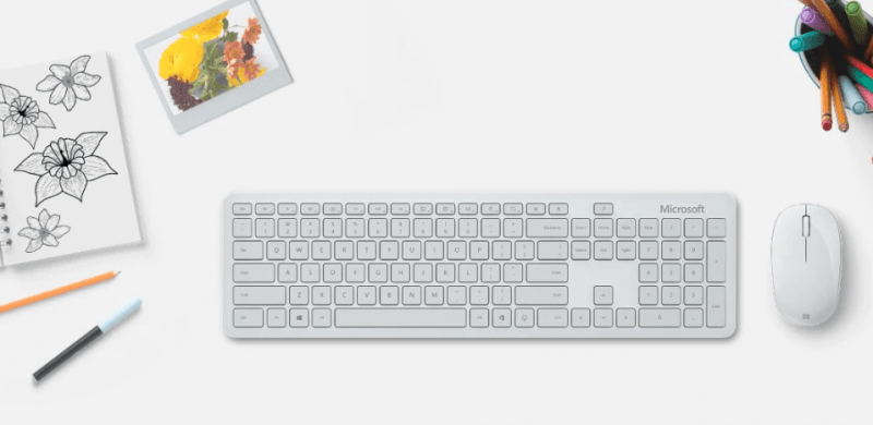 Bộ bàn phím, chuột Bluetooth Microsoft 11