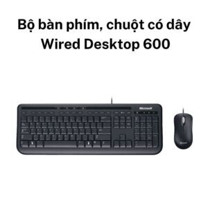 Bộ bàn phím chuột có dây Wired Desktop