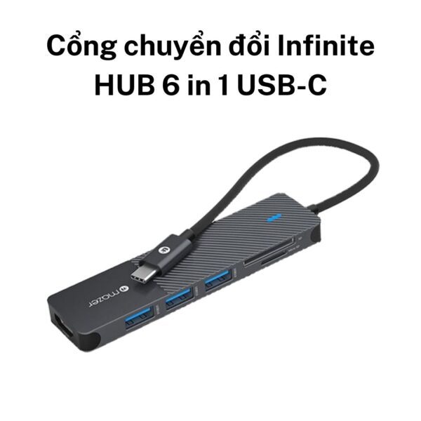 Cổng chuyển đổi Infinite HUB 6-in-1 USB-C