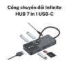 Cổng chuyển đổi Infinite HUB 7 in 1 USB-C