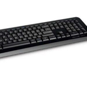 Bộ bàn phím, chuột có dây Wired Desktop 600 màu đen Microsoft 5