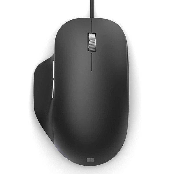 Bộ bàn phím, chuột có dây Wired Desktop 600 màu đen Microsoft 1