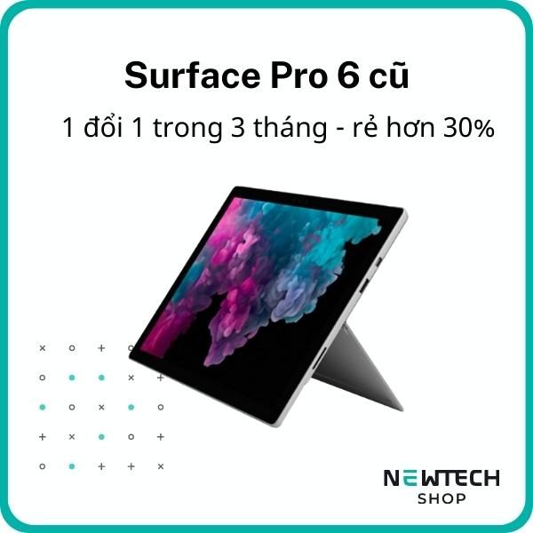 Surface pro 6 cũ giá tốt