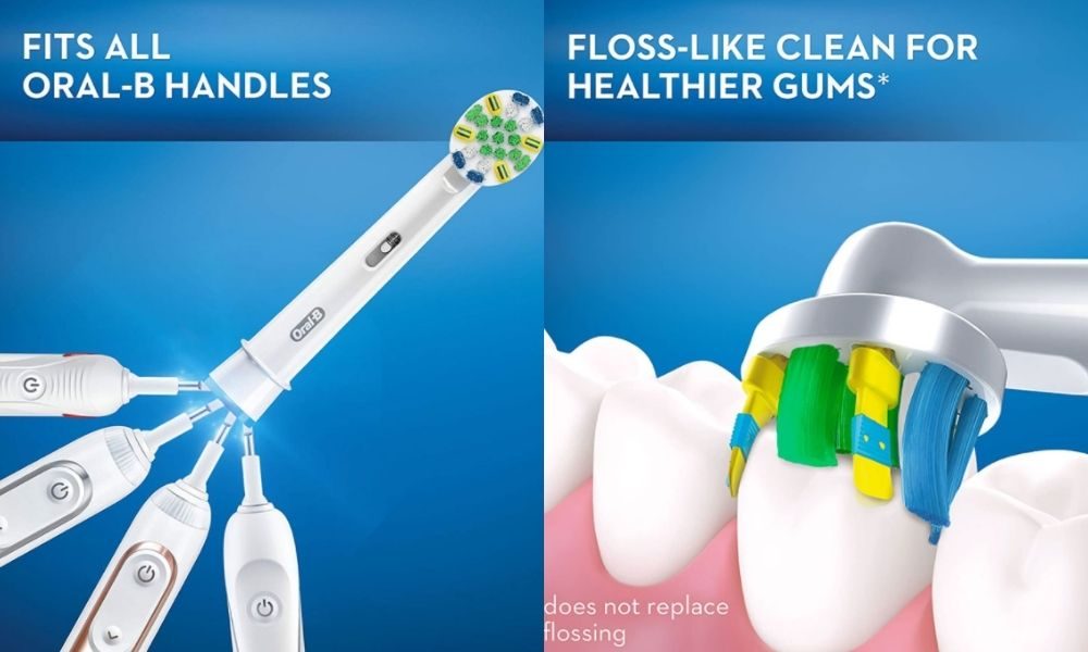 Đầu bàn chải điện Oral-B Floss Action chính hãng 8 Đầu bàn chải điện Oral-B Floss Action chính hãng 7