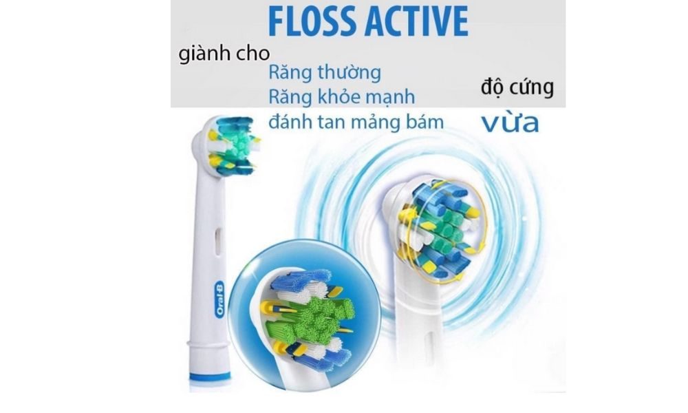 Đầu bàn chải điện Oral-B Floss Action chính hãng 11