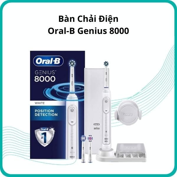 Bàn Chải Điện Oral-B Genius 8000