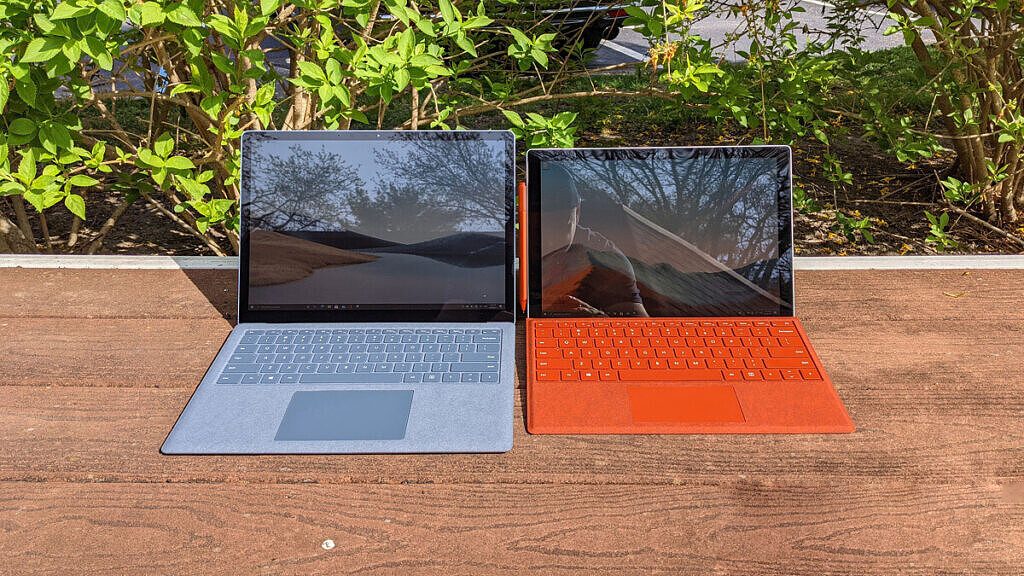 So sánh Surface Laptop 4 Và Surface Pro 7 12