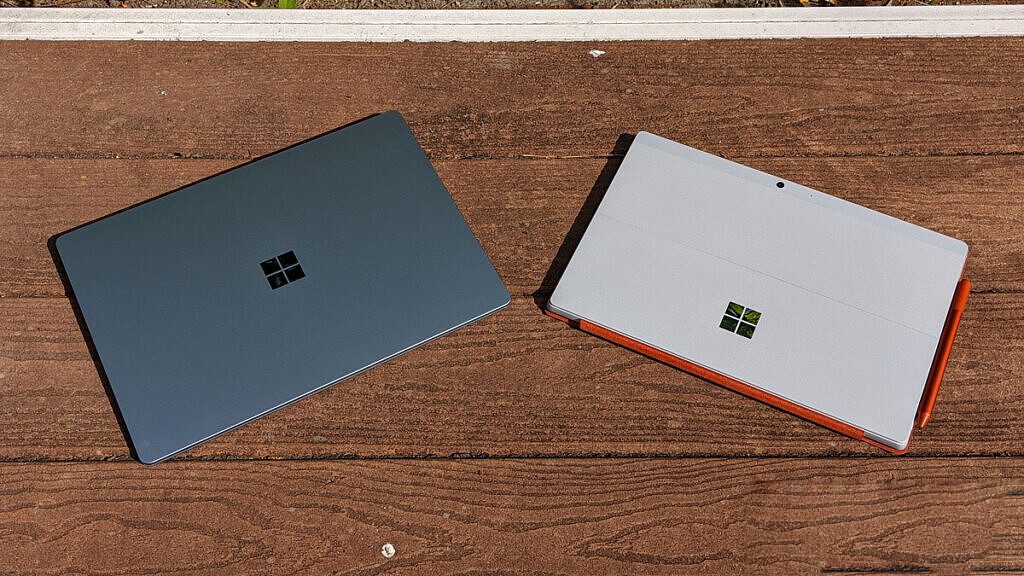 So sánh Surface Laptop 4 Và Surface Pro 7 8