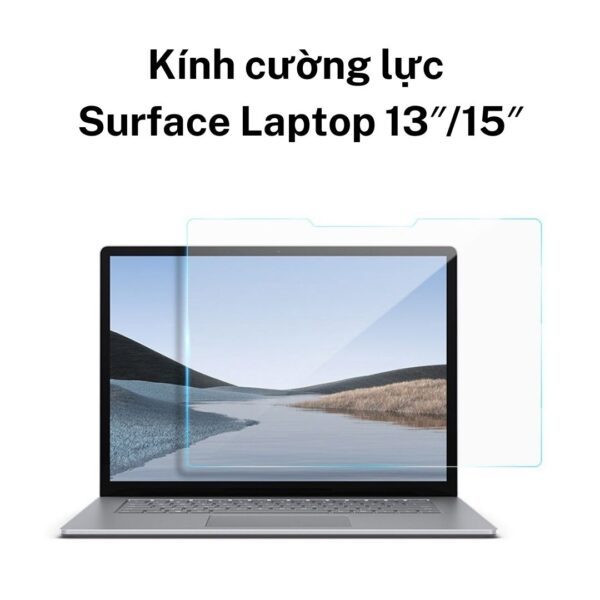 Kính cường lực Surface Laptop 13"/15" - NT027