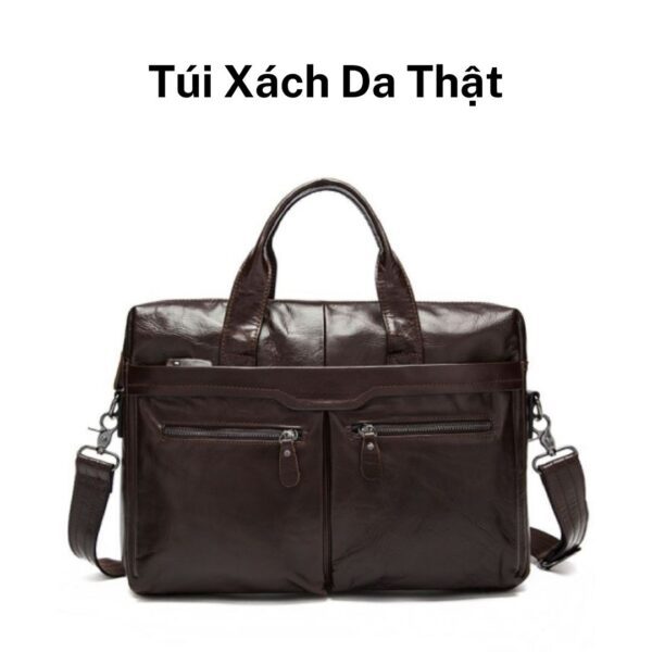 Túi Xách Da Thật 14″ Chính Hãng