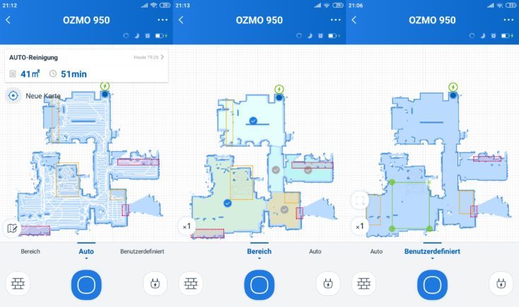 Ecovacs Deebot Ozmo 950 còn cung cấp bản đồ nhiều tầng
