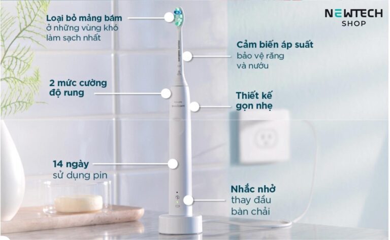Bàn chải điện Philips Sonicare 4100