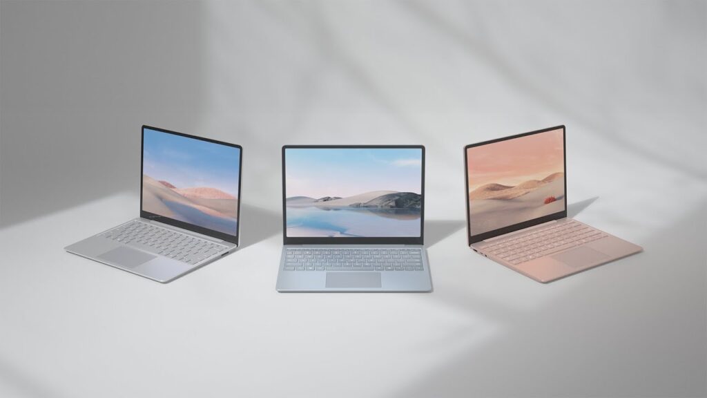 Surface Laptop GO với màu sắc sang trọng