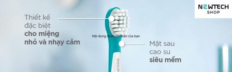 Đầu bàn chải điện Philips Sonicare For Kids