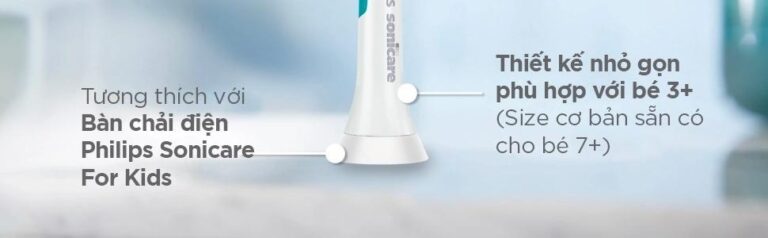 Đầu bàn chải điện Philips Sonicare For Kids