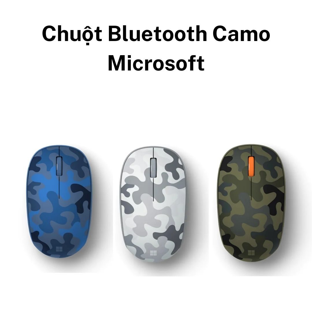 Chuột Bluetooth Camo Microsoft Chính Hãng