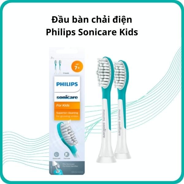 Đầu bàn chải điện Philips Sonicare Kids