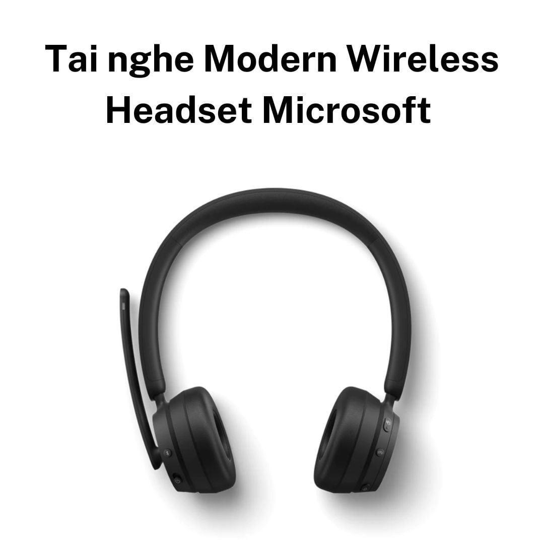 Tai nghe Modern Wireless Headset Microsoft Chính Hãng