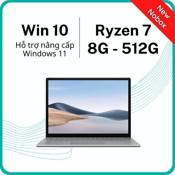 Surface Laptop 4 Ryzen 7 8GB 512GB 15inch Chính Hãng New Nobox 1