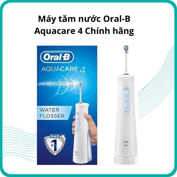 Máy tăm nước Oral-B Aquacare 4 Chính Hãng