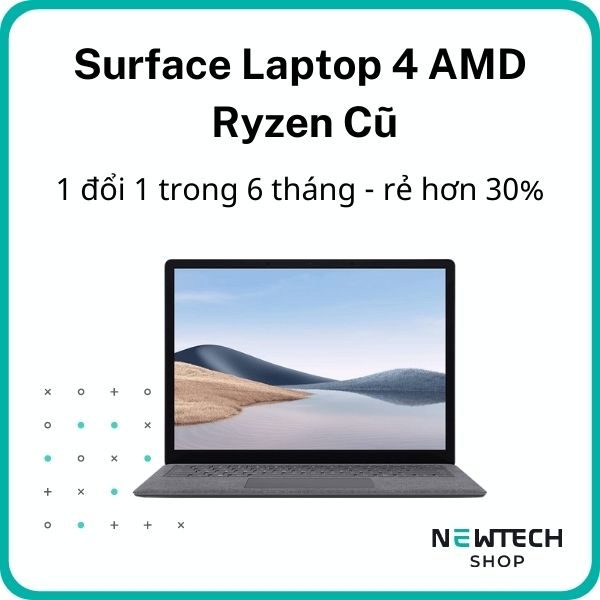 Surface Laptop 4 AMD Ryzen Cũ Chính Hãng Giá Tốt 1